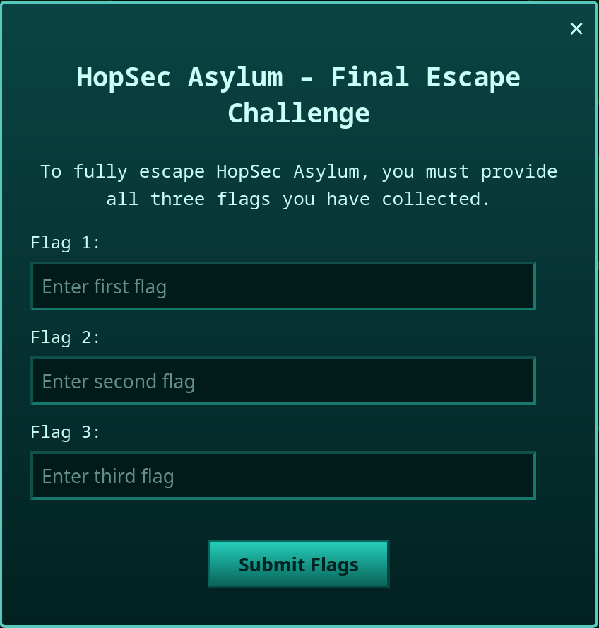Flag prompt